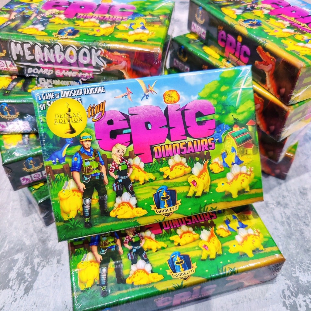 Tiny Epic Dinosaurs "Kickstarter Deluxe Edition" Board Game BeeCost