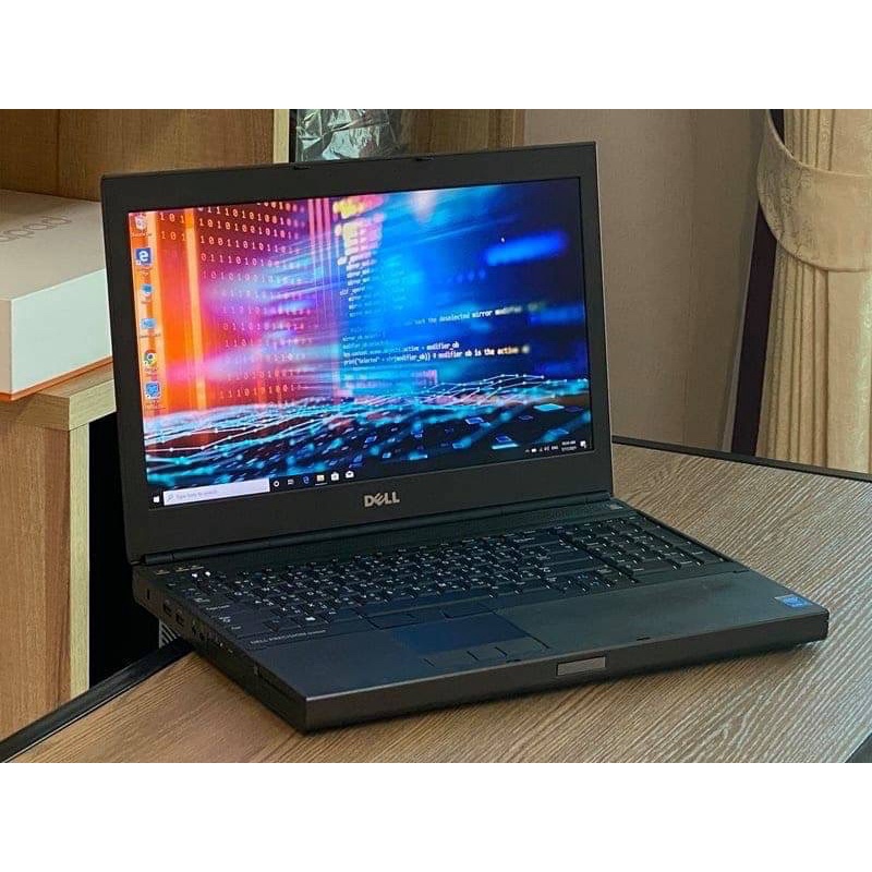 Dell precision M4800 Mobile i7-4810QM SSD512GB RAM16GB K2100M(2GB GDDR5) สินค้ามือสอง สำหรับงาน คำนว