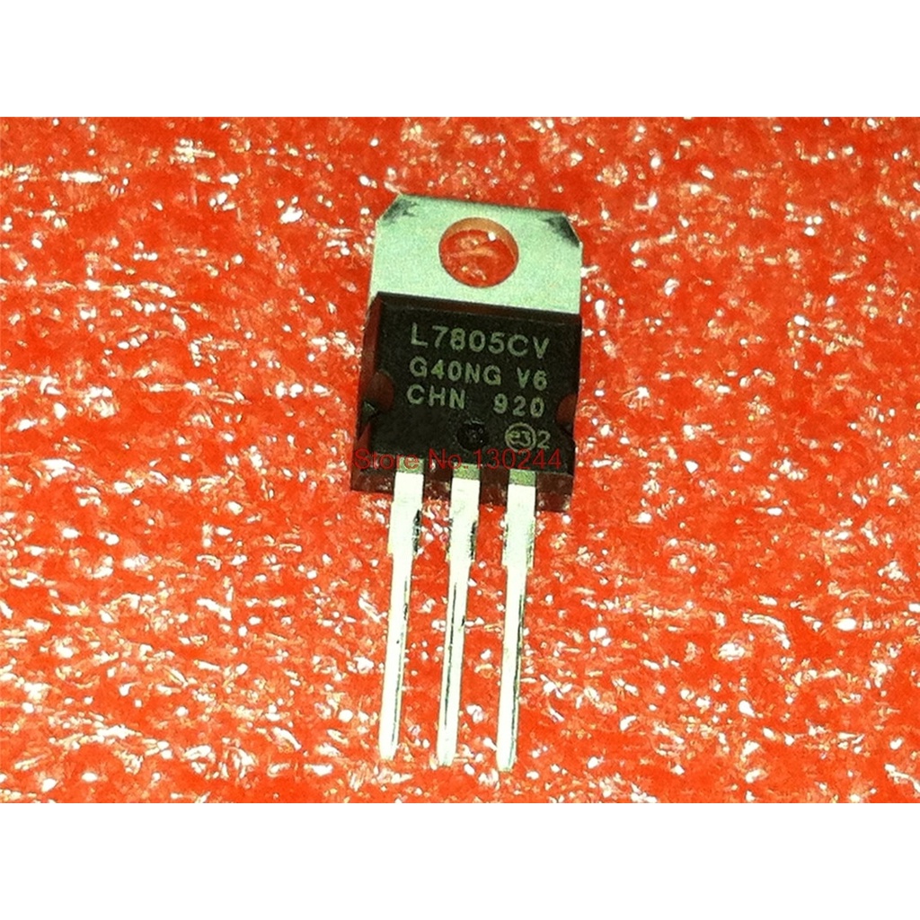 10 ชิ้น/ล็อต L7805CV L7805 7805 LM7805 KA7805 เครื่องปรับแรงดันไฟฟ้า 5V TO-220 ในสต็อก