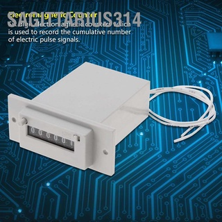 Sagittarius314 Csk6-Ykw เครื่องนับชีพจรแม่เหล็กไฟฟ้า 6 หลัก Ac110V Ac220V Dc24V