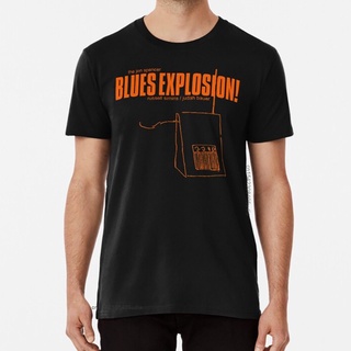 oversize T-shirt ใหม่ เสื้อยืดลําลอง แขนสั้น พิมพ์ลายอนิเมะ Jsbx Chain Saw Jon Spencer Blues Explosion Orange Chainsaw R