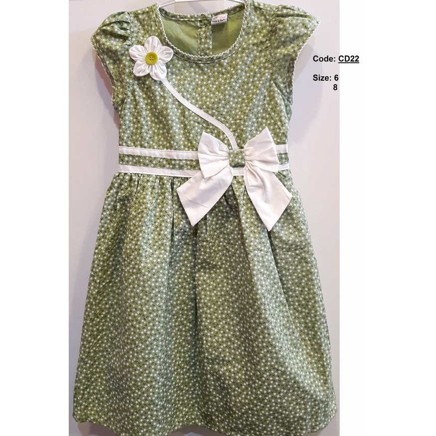 100% COTTON DRESS/GIRL DRESS/ PARTY DRESS