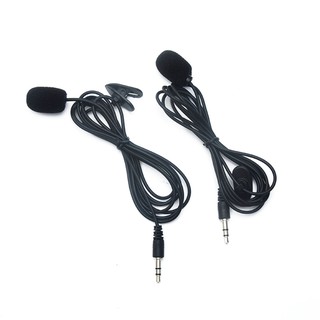 Bestseller 1/2 PCS Lavalier Lapel Tie Long Cable Microphone Microfono Mobile Phone Clip-on