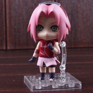 ฟิกเกอร์ อนิเมะนารูโตะ Nendoroid 833 Shippuden Sakura Haruno ของเล่นสะสม สําหรับเด็ก