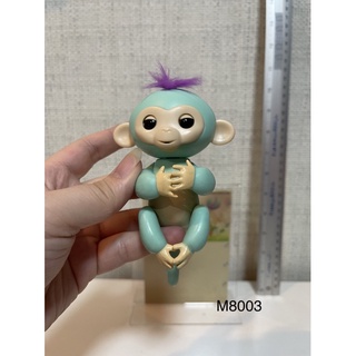 Monkey fingerlings 011 สีเขียวมิ้น แท้ เท้าถลอก สภาพ90%