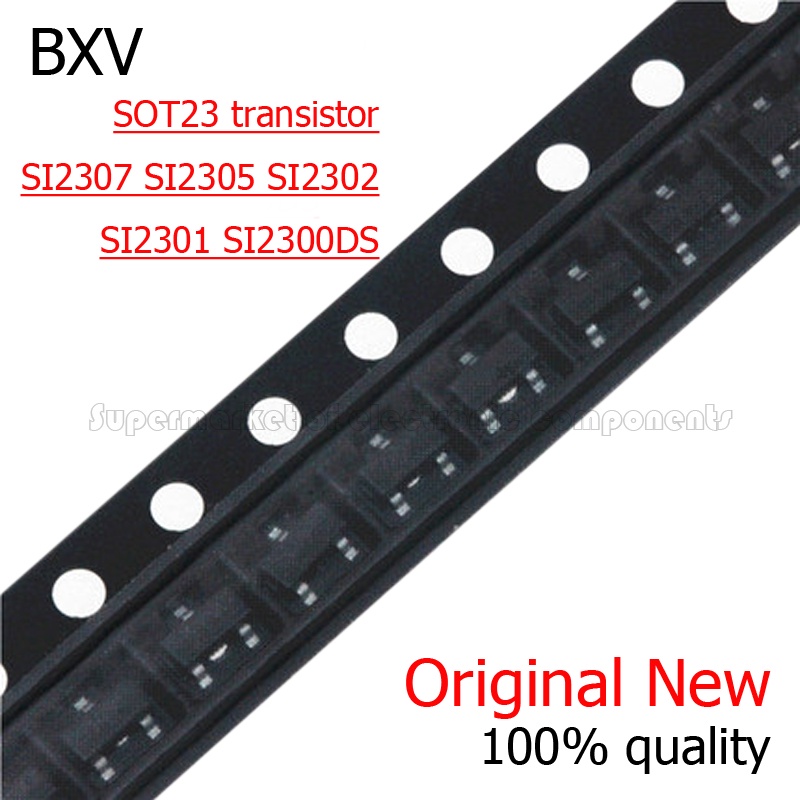 50PCS SI2300 SI2301 SI2302 SI2304 SI2305 SI2306 SI2307 SI2308 SI2309 SI2303 SOT23 N-channel Enhancem