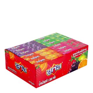 ซูกัส ลูกอม รสผลไม้ ขนาด 30กรัม/แท่ง กล่องละ36แท่ง Sugus Fruit Candy Stick