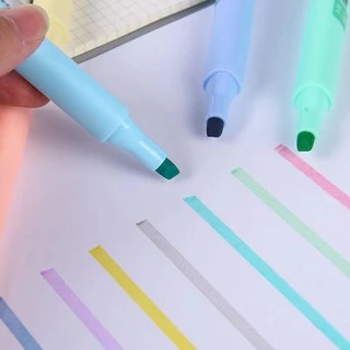 ชุด 8 สี ไฮไลท์ สีพาสเทล ปากกาเน้นข้อความ ปากกาไฮไลต์ 716
