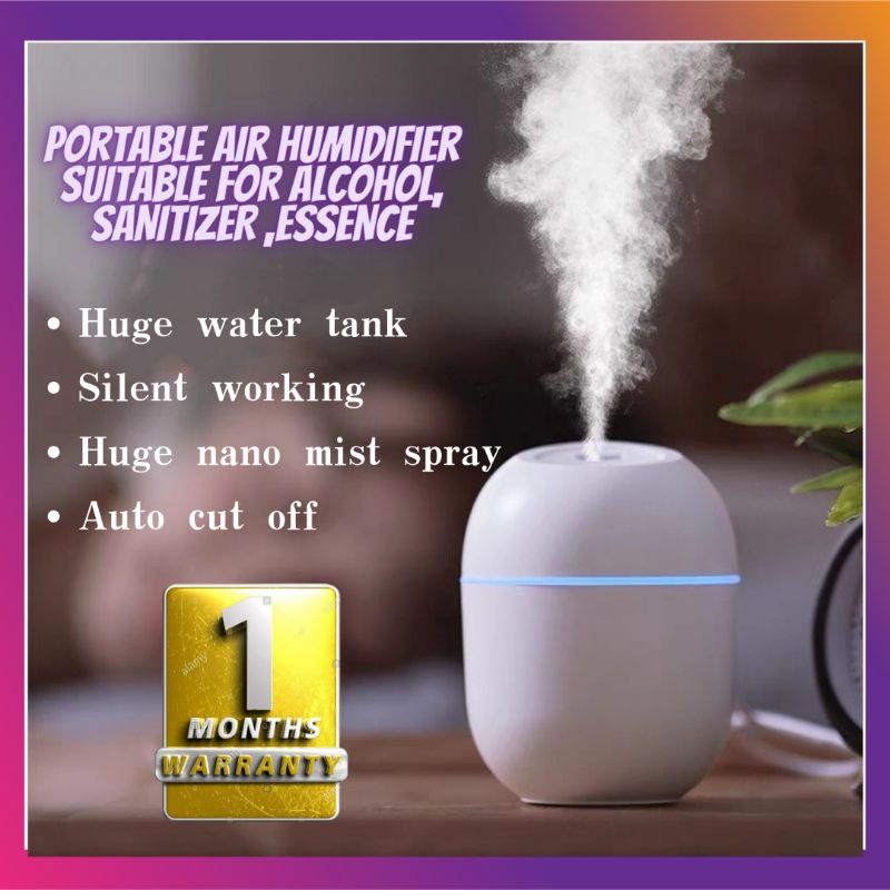 Portable Air Humidifier Humidifier For Alcohol And Sanitizer Huge Water