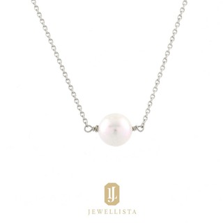 Jewellista จี้พร้อมสร้อยคอ Maisie ประดับมุกน้ำจืดแท้ เงินแท้ 925