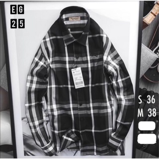 burberry เสื้อเชิ้ตแขนยาว