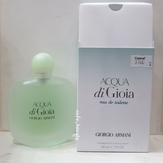 อามาน ผ หญ ง 50 Ml Giorgio Armani Acqua Di Gioia Edt For Women Shopee Thailand