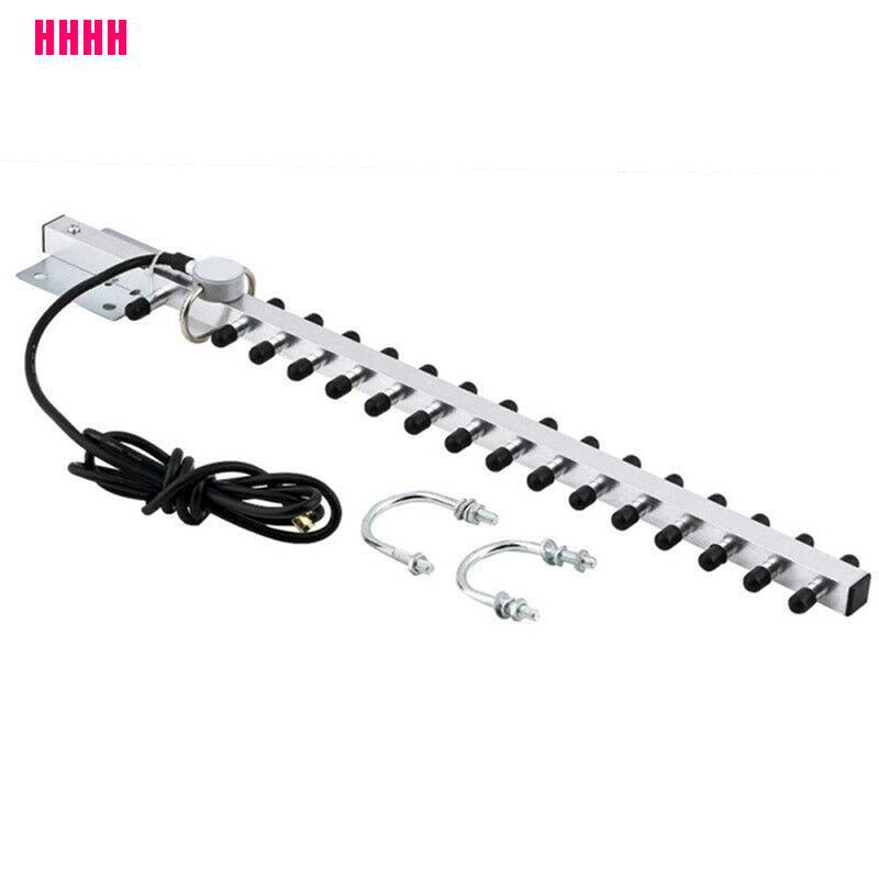 Antenna Direzionale RP-SMA 2.4GHz 25dBi per Router WiFi con Cavo