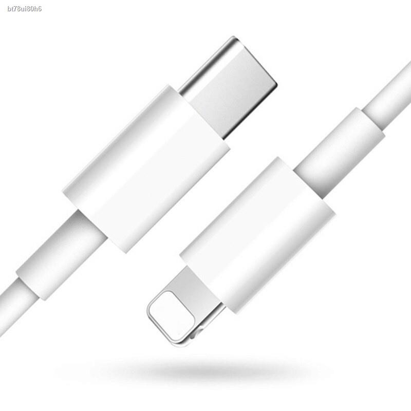 ✜☬✼[จัดส่งในวันเดียวกัน] สายชาร์จไอโฟนแท้ 100% สายชาร์จ Apple Lightning 20W USB-C to Type C power charger