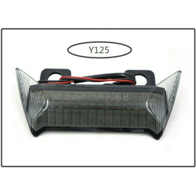 YAMAHA 125ZR Y125Z Y125ZR SPOILER โคมไฟไฟ LED HANDLE ไฟที่นั่ง