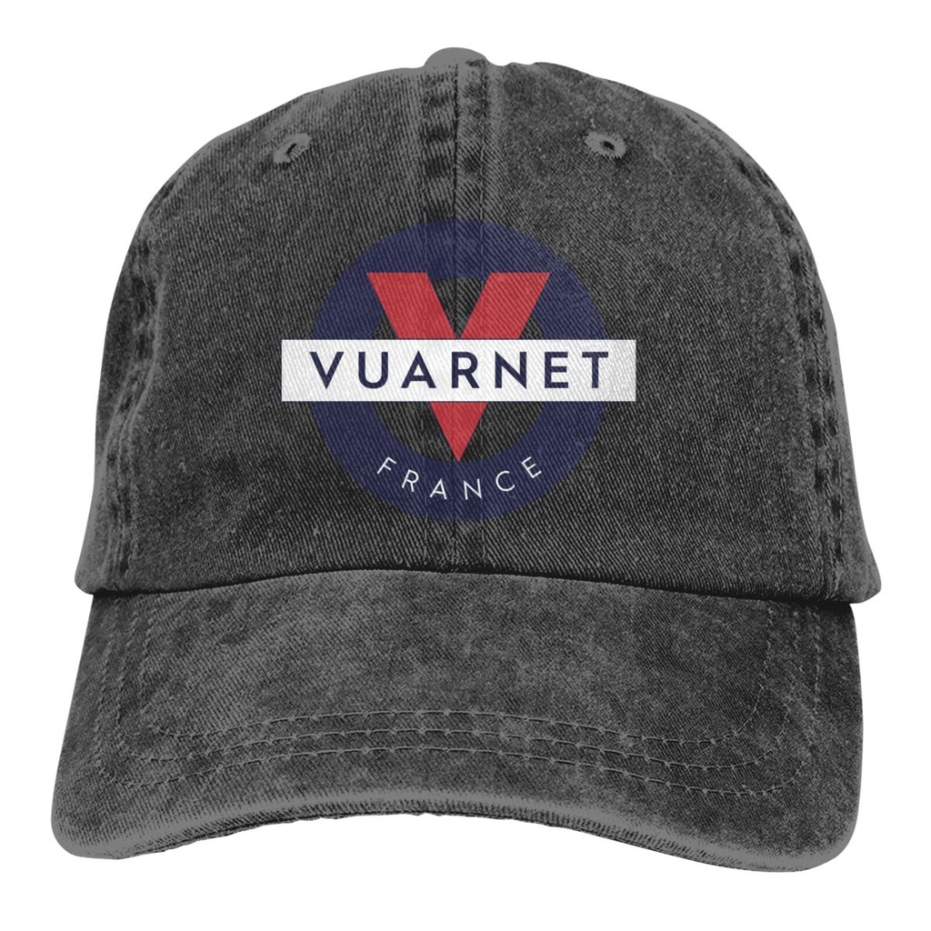 Vuarnet Logo หมวกคาวบอยแบบปรับได้สไตล์ที่กําหนดเอง