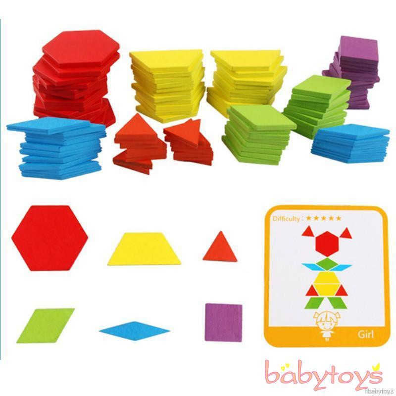 【COD】Ready Stock 155 Pcs Magnetic 3D Puzzle Jigsaw Tangram Game ...