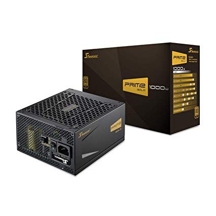 Seasonic PRIME ULTRA 1000W 80+ Titanium แหล่งจ่ายไฟ ATX ขนาด 150x86x170 มม. สีดำ