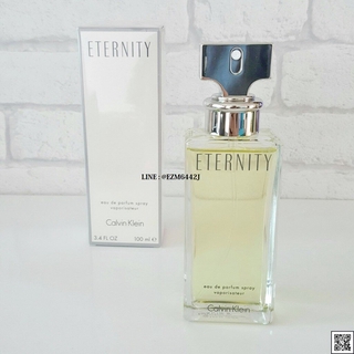 น้ำหอมแท้ CALVIN KLEIN CK ETERNITY FOR WOMEN EDP EAU DE PARFUM SPRAY 100 ML