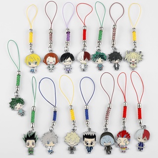 พวงกุญแจ จี้ห้อยโทรศัพท์มือถือ ลายการ์ตูน My Hero Academia Midoriya Izuku Bakugou Katsuki Todoroki Shoto สไตล์ใหม่