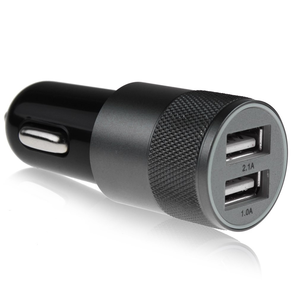 Fashion Dual USB Car Charger 2.1A - FM-001