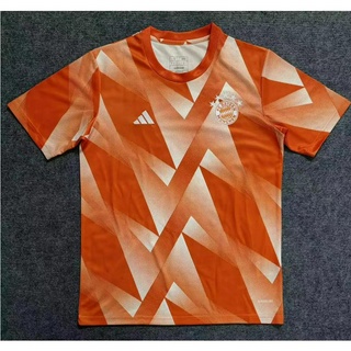 เสื้อกีฬาแขนสั้น ลายทีมชาติฟุตบอล Bayern Orange Fans 2023-24 ไซซ์ S--2XL