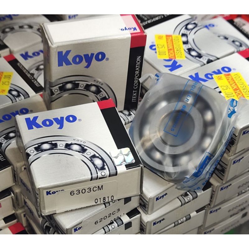 Koyo Racing engine Bearing C3 6001/ 6201/6202/6203/6204/6004/6002/6303/6304/6305/6205/(63/22)