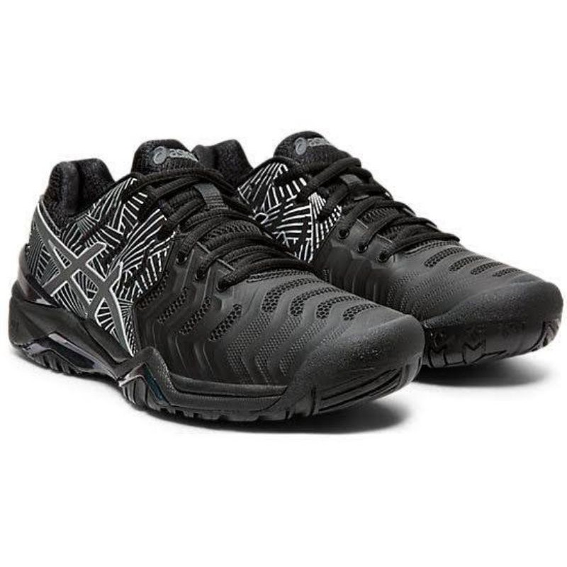 รองเท้าเทนนิส  WOMEN Asics  GEL resolution7  L.E.สีดำลาย