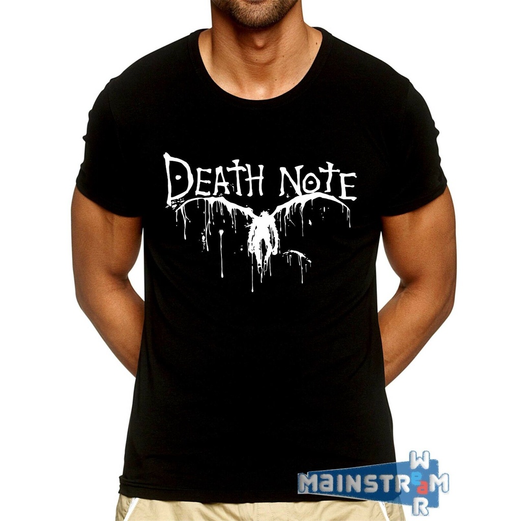 เสื้อยืด Death Note Manga Soul Reaper Light Yagami Ryuk Anime