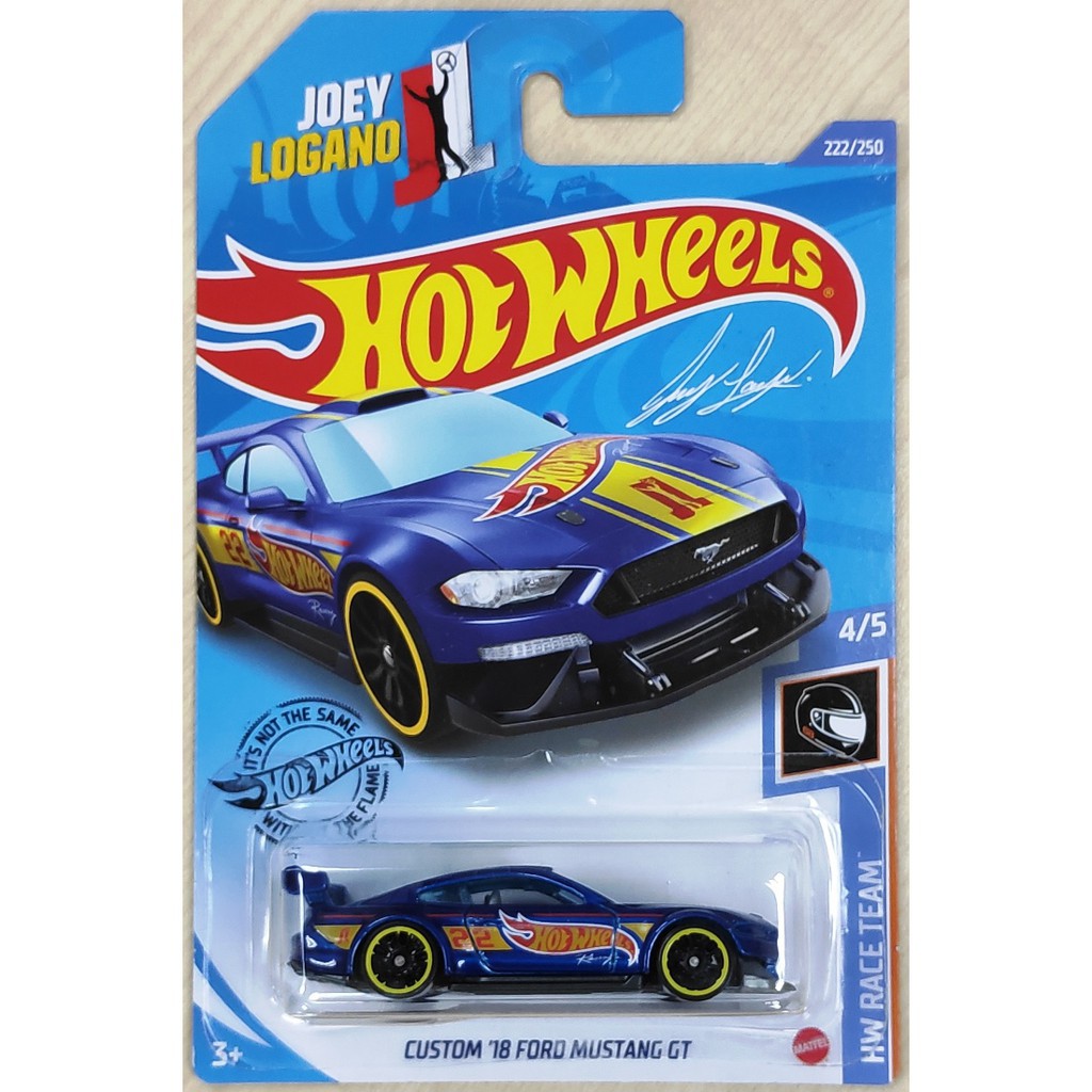 hot wheels custom 18 ford mustang