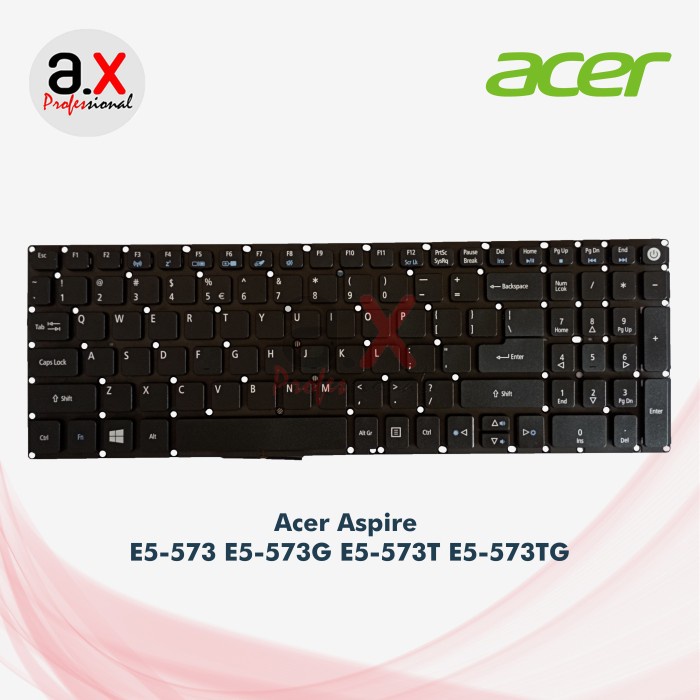 คีย์บอร์ด Acer Aspire E5-573 E5-573G E5-573T E5-573TG
