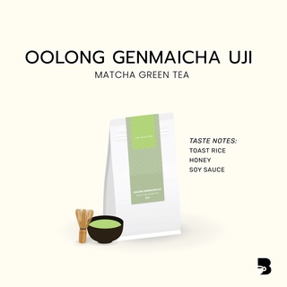 ผงชาเขียวพรีเมียม 100% - Oolong Genmaicha Uji  Matcha Green Tea Powder