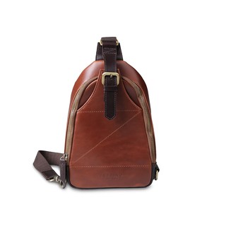 ZETTINO กระเป๋าสะพายหนังแท้ Mini Sling Pack