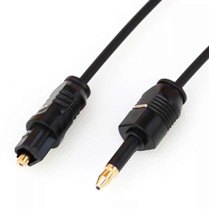 เสียงดิจิตอล Toslink MINI Toslink 0.5CMสายเคเบิลออปติคัล SPDIF 3.5 มม.3.5 ถึงอะแดปเตอร์สำหรับสายสัญญาณเสียงสำหรับ audio