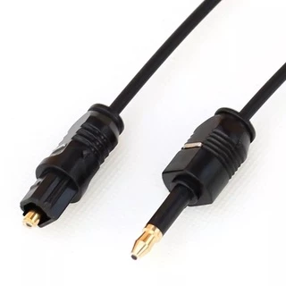 เสียงดิจิตอล Toslink MINI Toslink 0.5CMสายเคเบิลออปติคัล SPDIF 3.5 มม.3.5 ถึงอะแดปเตอร์สำหรับสายสัญญาณเสียงสำหรับ audio