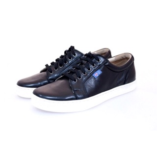 Saramanda Shoes รุ่น 157162 Clavier I รองเท้าหนังแท้ผ้าใบผู้ชาย หนังลูกแกะ