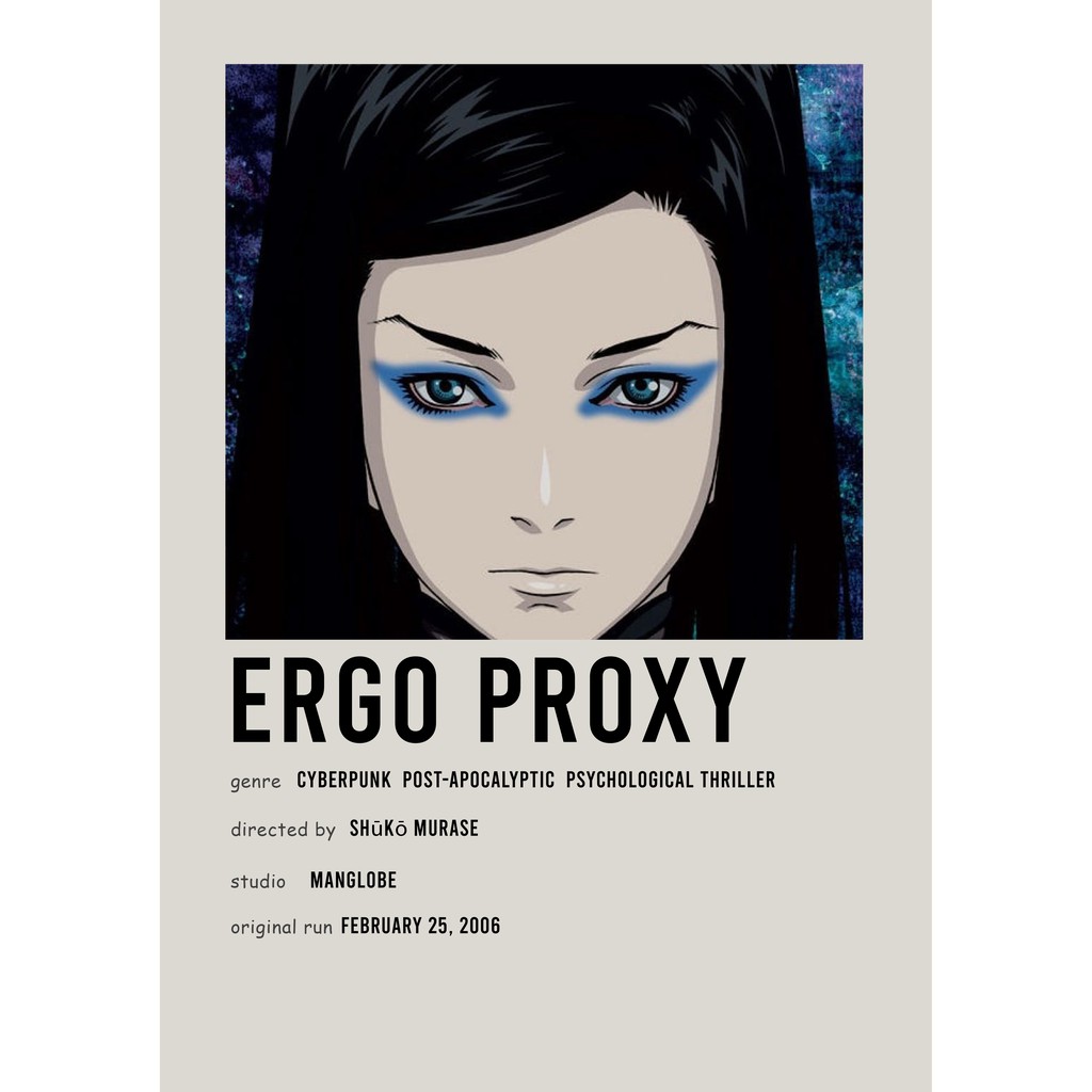 โปสเตอร์อนิเมะ Ergo Proxy