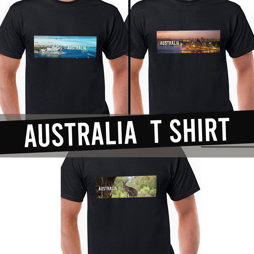 ของที่ระลึกเสื้อยืดผ้าฝ้าย Sydney Opera House