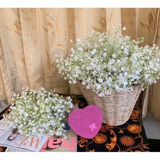ดอกยิปโซก้านสั้น-ยาว, ดอกแซมปลายขาว, ดอกลาเวนเดอร์​ และเฟิร์น​ ดอกไม้ปลอม​ พลาสติก​ ประดิษฐ์ สั่งขั้นต่ำ 2 ช่อ
