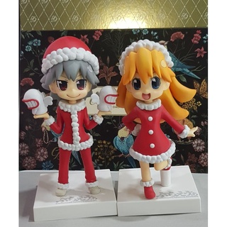❤ ของสะสม อีวานเกเลี่ยน ❤🎅 โมเดล อาสึกะ และ โมเดล นางิสะ ❤🎅  Nagisa Kaworu @ Asuka Langley - Christmas School Ver.7 ❤