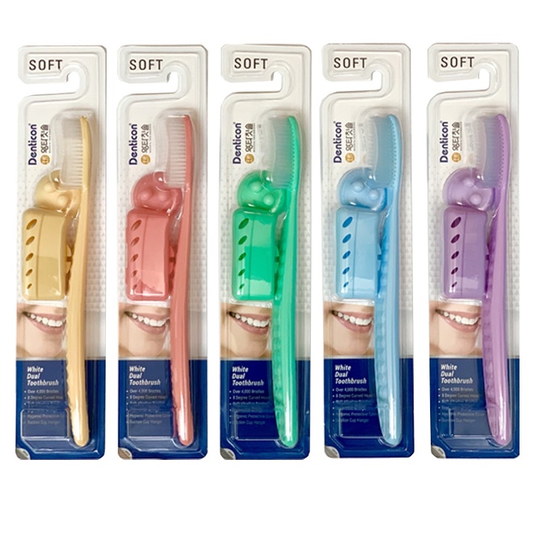 แปรงสีฟันชาร์โคลหวางต้า Denticon Wangta Charcoal toothbrush น้อนจองกุกเลือกใช้