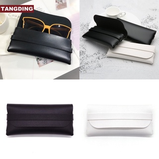 【Cod Tangding】กล่องหนังนุ่มสําหรับเก็บแว่นตากันแดดแบบพกพา