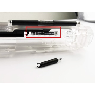 สปริงสำหรับคันรั้งปืuไฟฟ้า ความยาว 3cm (ขนาดจะสั้นกว่าของเดิม) ตัวสปริงดึงได้ปกติ