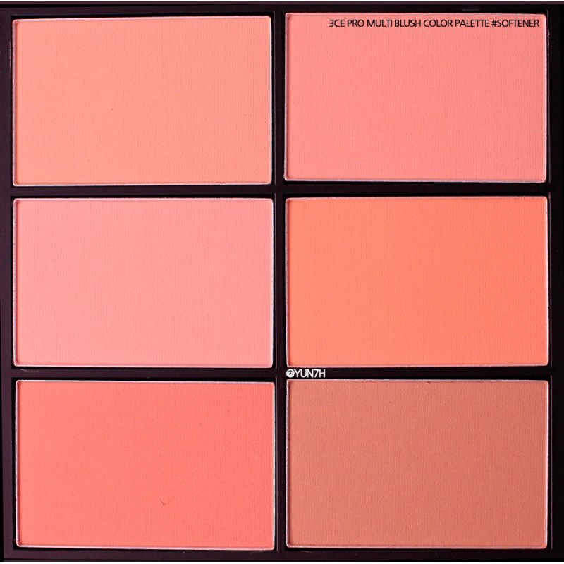 3ce pro multi blush color palette