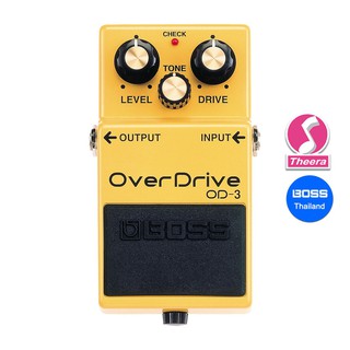 BOSS OD-3 OVERDRIVE เอฟเฟ็กต์กีตาร์ BOSS รับประกันจากศูนย์ตัวแทนประเทศไทย