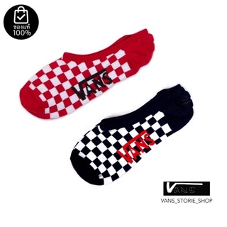 VANS AP CHECKERBOARD SUPER NO SHOW CHECKERBOARD **ได้ 1 คู่**สินค้ามีประกันแท้