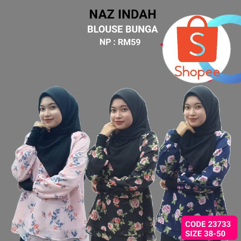 VIRAL BLOUSE NAZ INDAH KOD 23733 Naz Indah