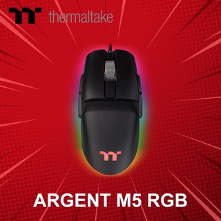 เมาส์เกมมิ่ง Thermaltake รุ่น Argent M5 RGB ประกันศูนย์ 2 ปี