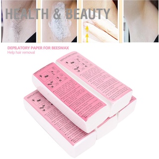 Health &amp; Beauty กระดาษแว็กซ์กําจัดขนรักแร้ แขน ขา ร่างกาย 500 ชิ้น