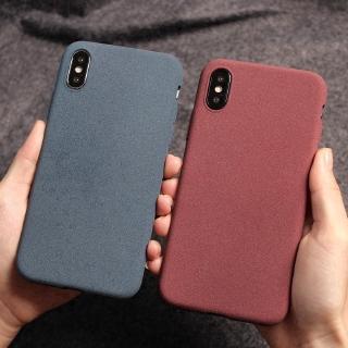 Case Huawei Y7 2018,Y7 Prime,Y7 Prime 2018,Y7 Pro2018/Honor 7C,Y7 2019,Y7 Pro 2019,Y9 2018,Y9 Prime2019 Color Soft Matte TPU Simple Sandstone Casing Case